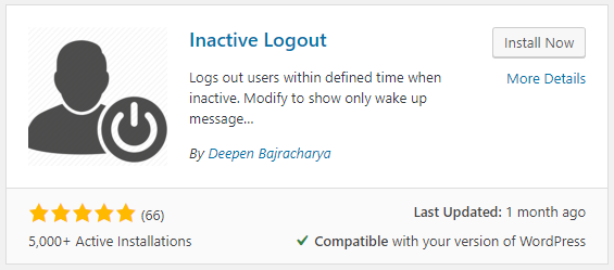 inactive login plugin